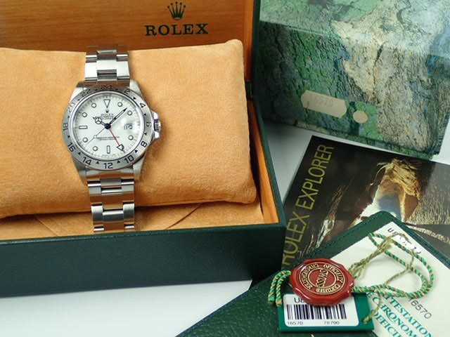 Rolex Explorer II White U serial number