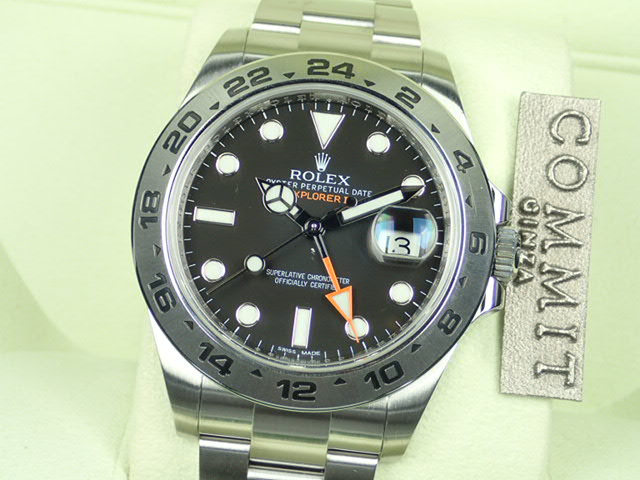 Rolex Explorer II Black G serial number