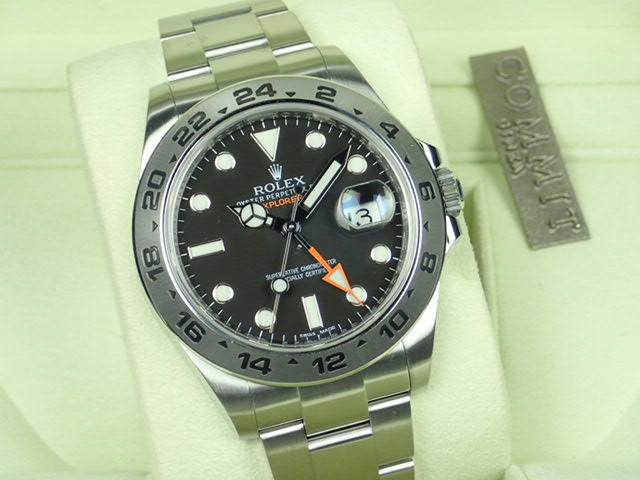 Rolex Explorer II Black G serial number