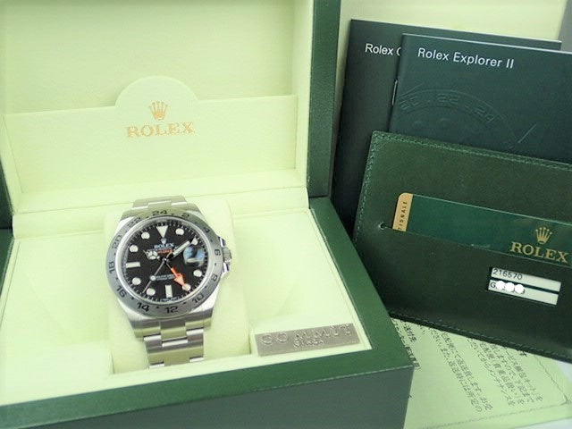 Rolex Explorer II Black G serial number