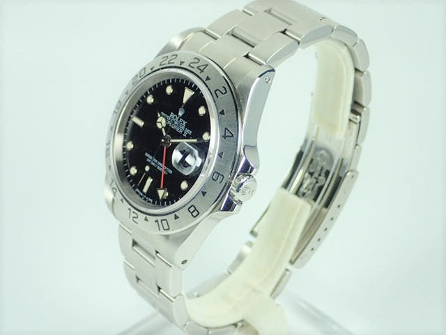 ロレックス エクスプローラーII Ref.16570 ブラック文字盤 中古 explorer2-50