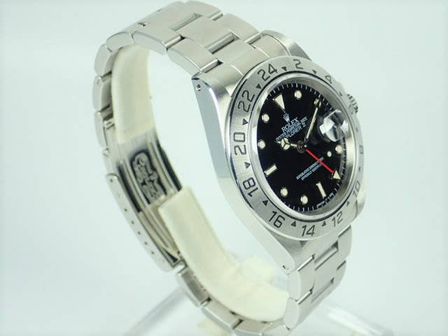 ロレックス エクスプローラーII Ref.16570 ブラック文字盤 中古 explorer2-50