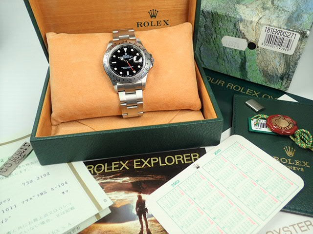 Rolex Explorer II Black K serial number