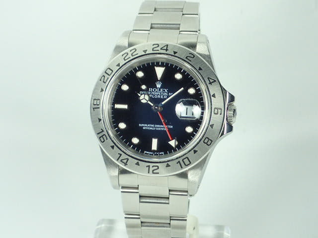ロレックス エクスプローラーII Ref.16570 ブラック文字盤 中古 explorer2-54
