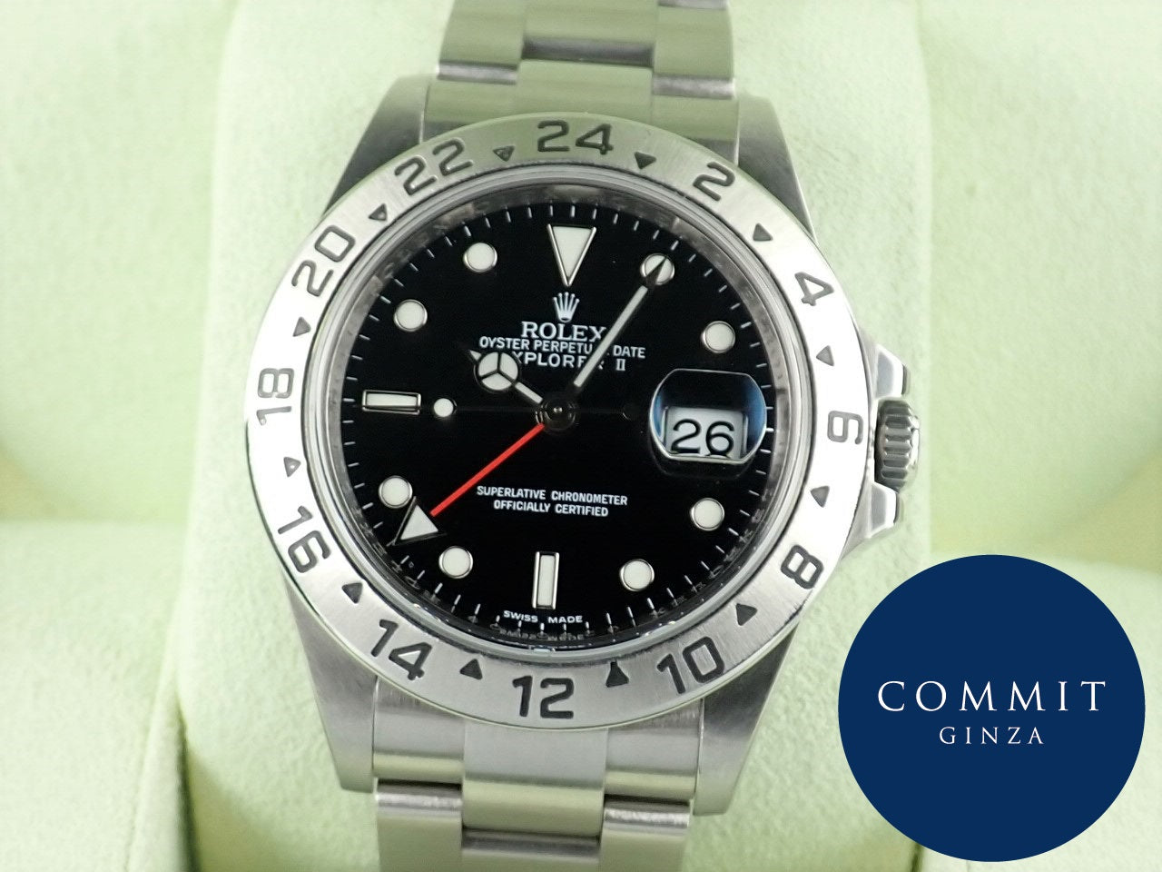 Rolex Explorer II Black G serial number