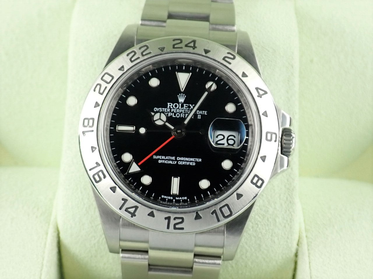 Rolex Explorer II Black G serial number