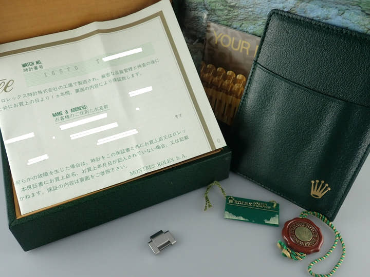 ロレックス エクスプローラーII Ref.16570 ホワイト文字盤 中古 explorer2-63