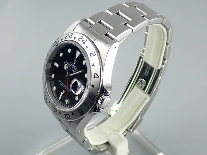 ロレックス エクスプローラーII Ref.16570 ブラック文字盤 中古 explorer2-64