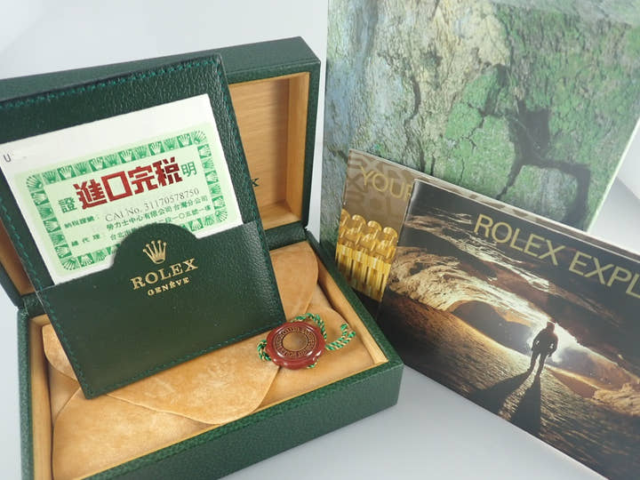 ロレックス エクスプローラーII Ref.16570 ブラック文字盤 中古 explorer2-64