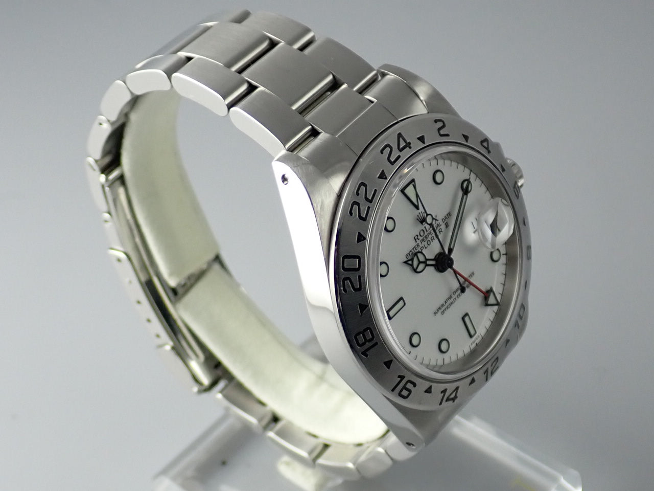 Rolex Explorer II White Dial U-number ONLY SWISS Dial &lt;Warranty, Box, etc.&gt;