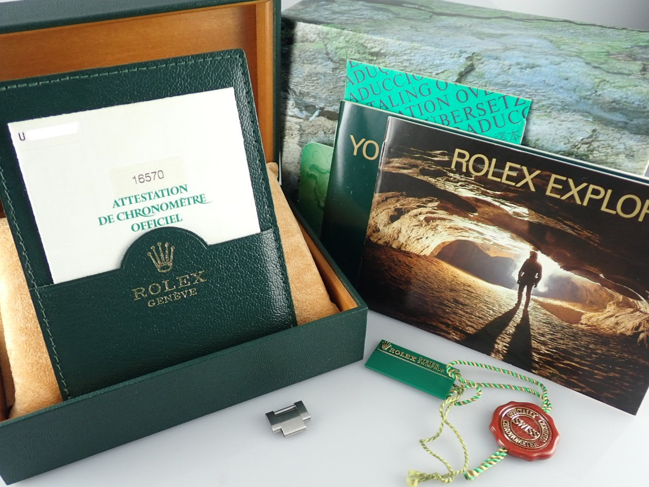 Rolex Explorer II White Dial U-number ONLY SWISS Dial &lt;Warranty, Box, etc.&gt;