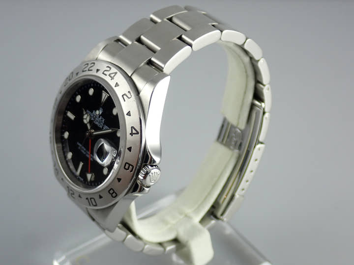 ロレックス エクスプローラーII Ref.16570 ブラック文字盤 中古 explorer2-69