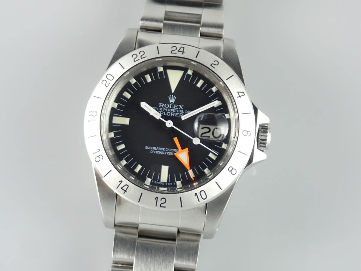 ロレックス エクスプローラーII Ref.1655 ブラック文字盤 中古 explorer2-70