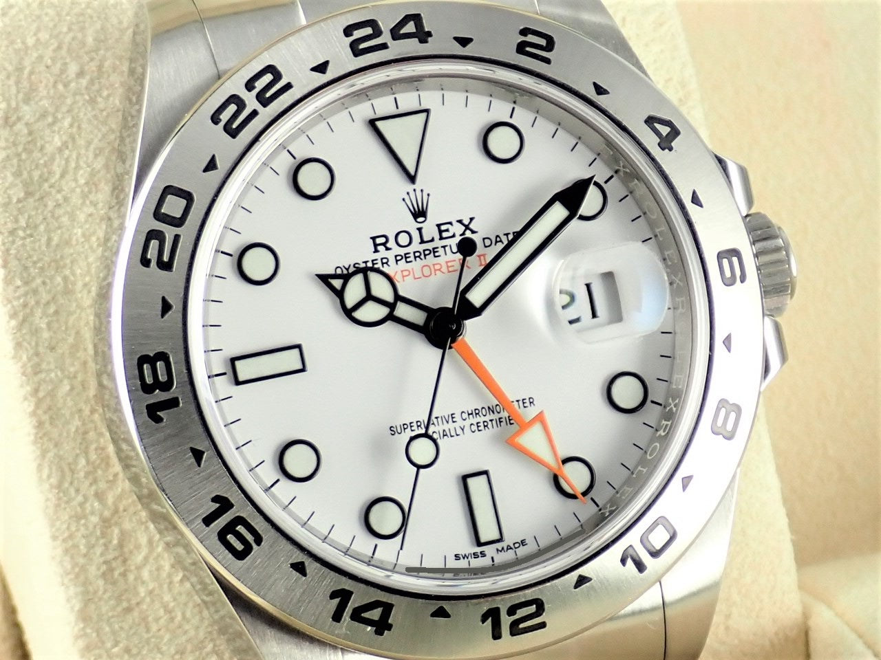 Rolex Explorer II White Dial Random Number &lt;Warranty, Box, etc.&gt;