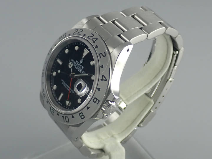 ロレックス エクスプローラーII Ref.16570 ブラック文字盤 中古 explorer2-77