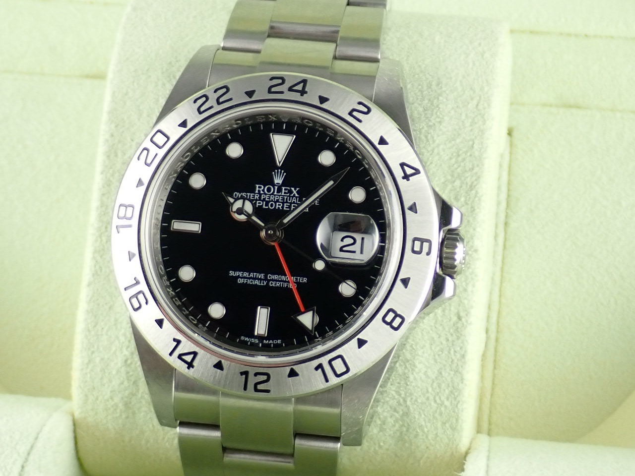 Rolex Explorer II Black Dial V Series &lt;Warranty, Box, etc.&gt;