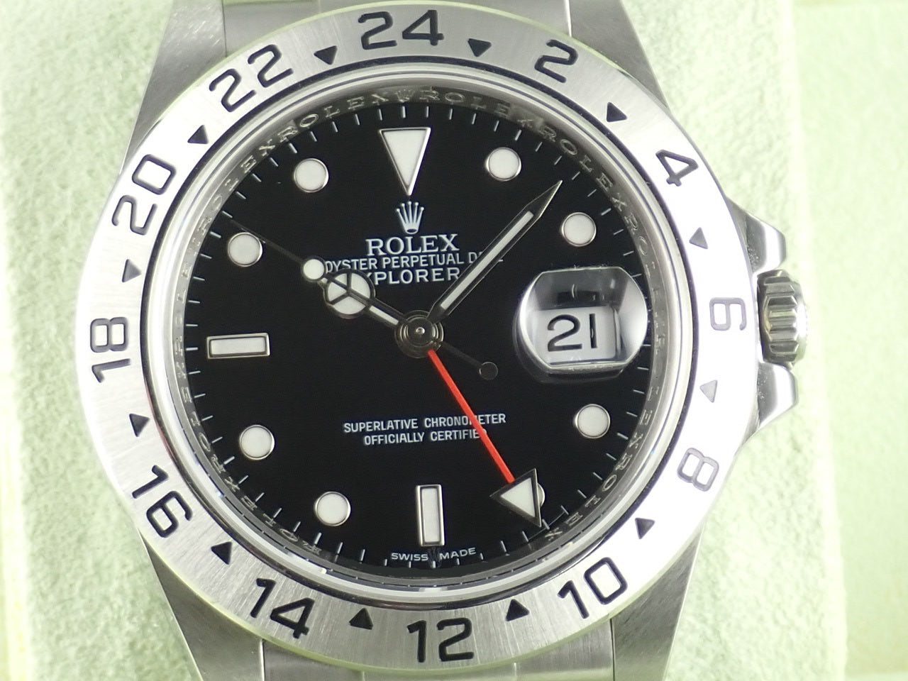 Rolex Explorer II Black Dial V Series &lt;Warranty, Box, etc.&gt;