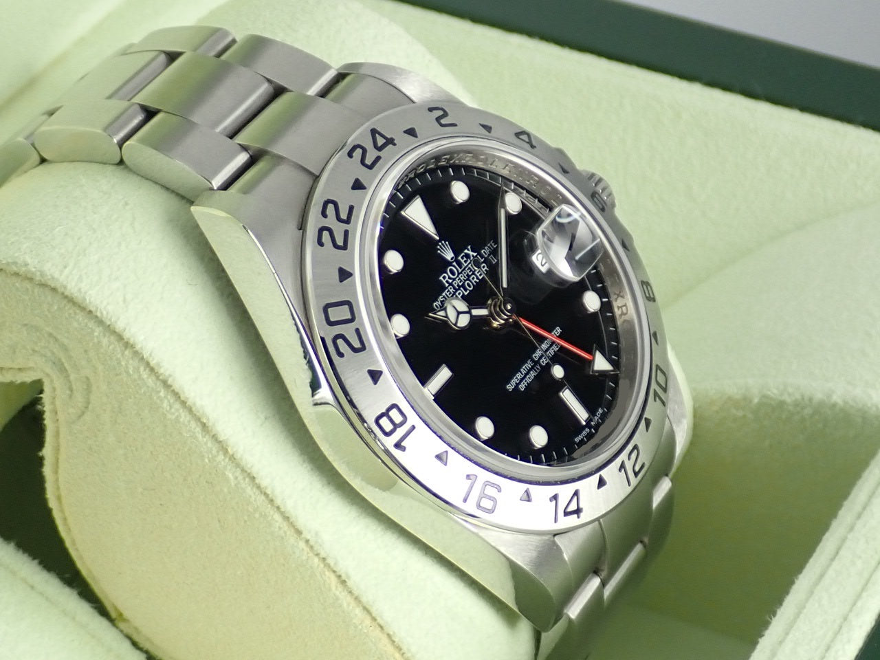 Rolex Explorer II Black Dial V Series &lt;Warranty, Box, etc.&gt;