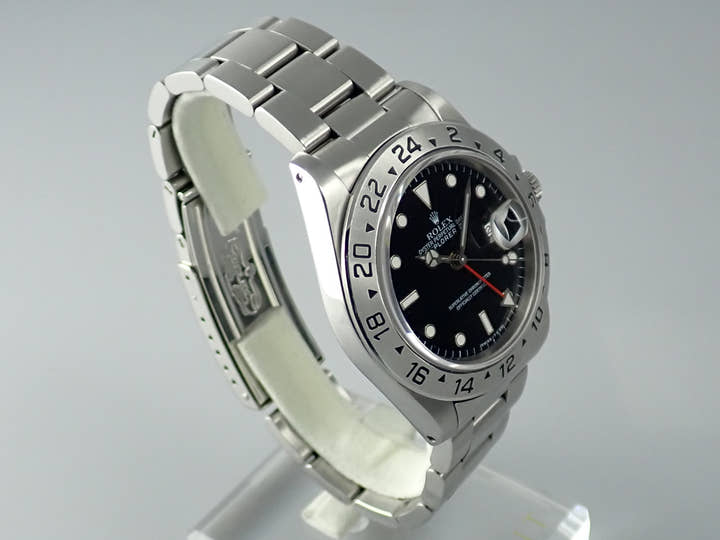 ロレックス エクスプローラーII Ref.16570 ブラック文字盤 中古 explorer2-79