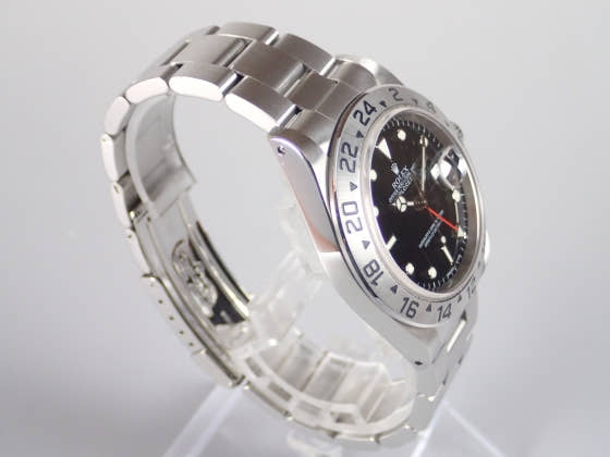 ロレックス エクスプローラーII Ref.16570 ブラック文字盤 中古 explorer2-7