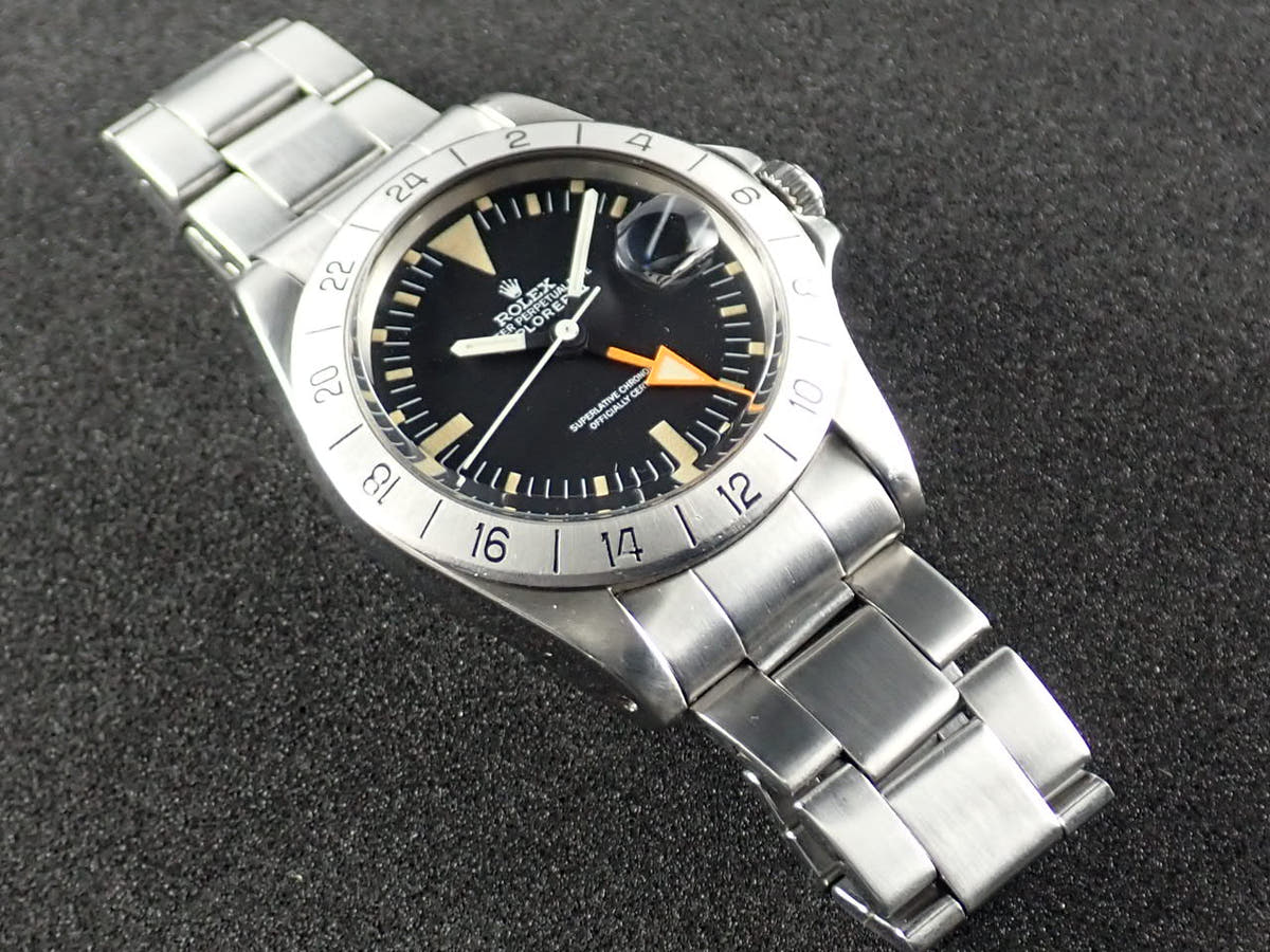 ロレックス エクスプローラーII Ref.1655 ブラック文字盤 中古 explorer2-82