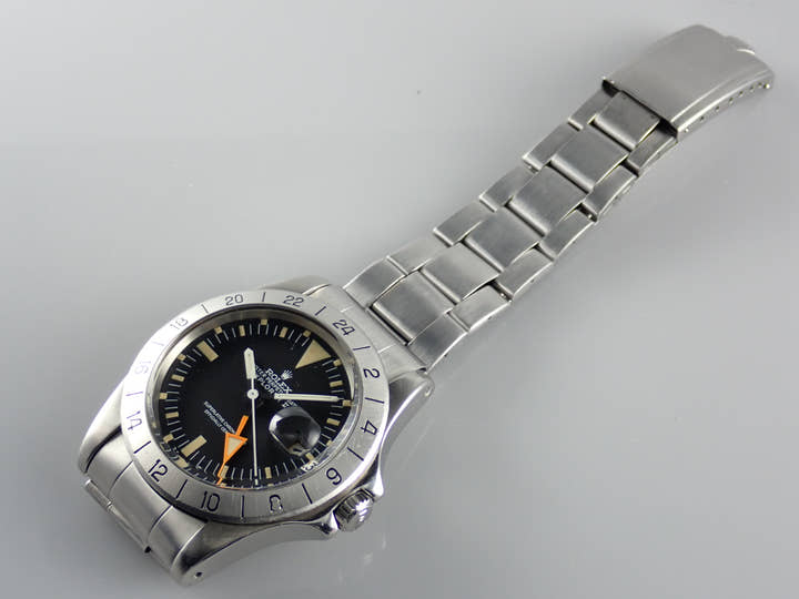 ロレックス エクスプローラーII Ref.1655 ブラック文字盤 中古 explorer2-82