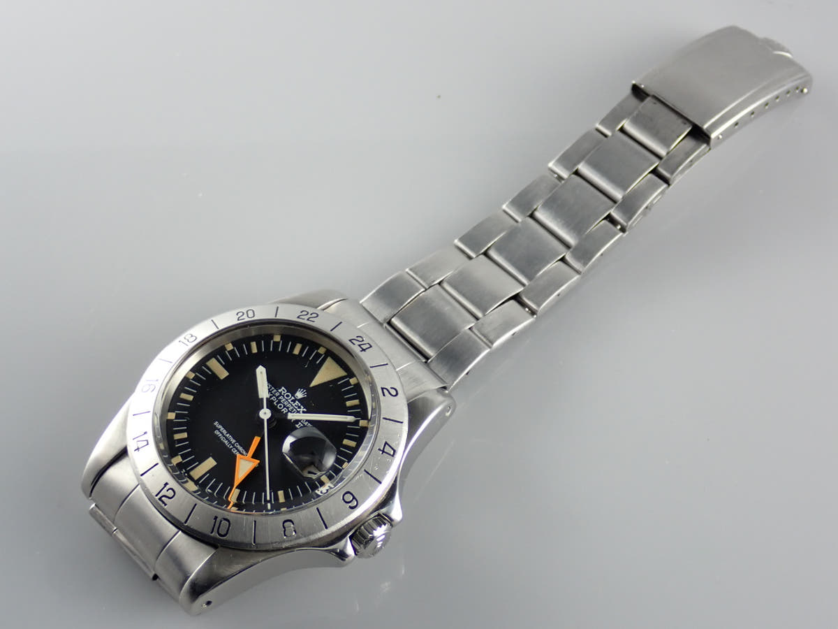 ロレックス エクスプローラーII Ref.1655 ブラック文字盤 中古 explorer2-82