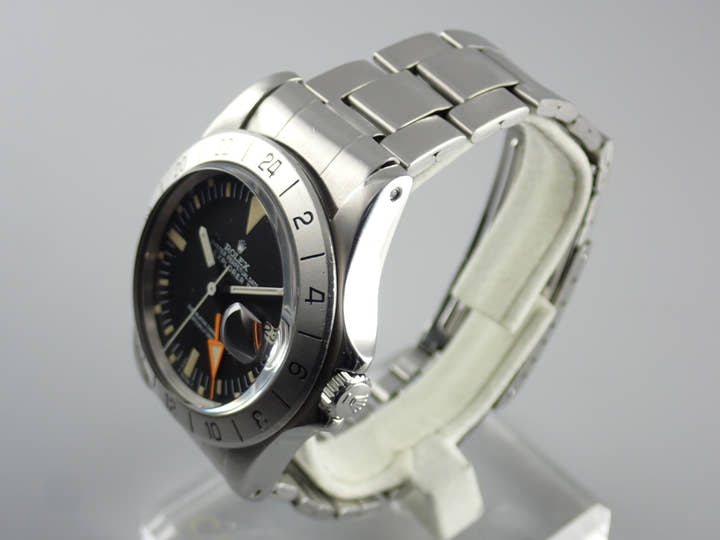 ロレックス エクスプローラーII Ref.1655 ブラック文字盤 中古 explorer2-82