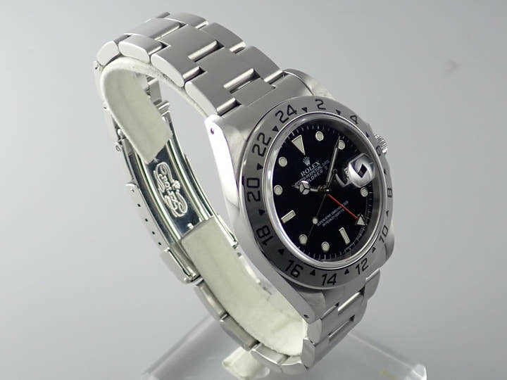 ロレックス エクスプローラーII Ref.16570 ブラック文字盤 中古 explorer2-85