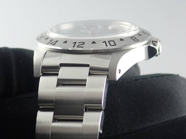 ロレックス エクスプローラーII Ref.16570 ブラック文字盤 中古 explorer2-85