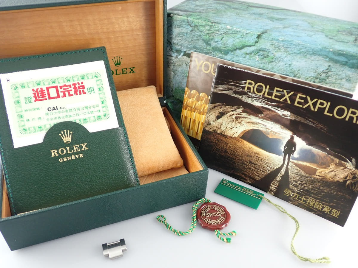 ロレックス エクスプローラーII Ref.16570 ホワイト文字盤 中古 explorer2-86