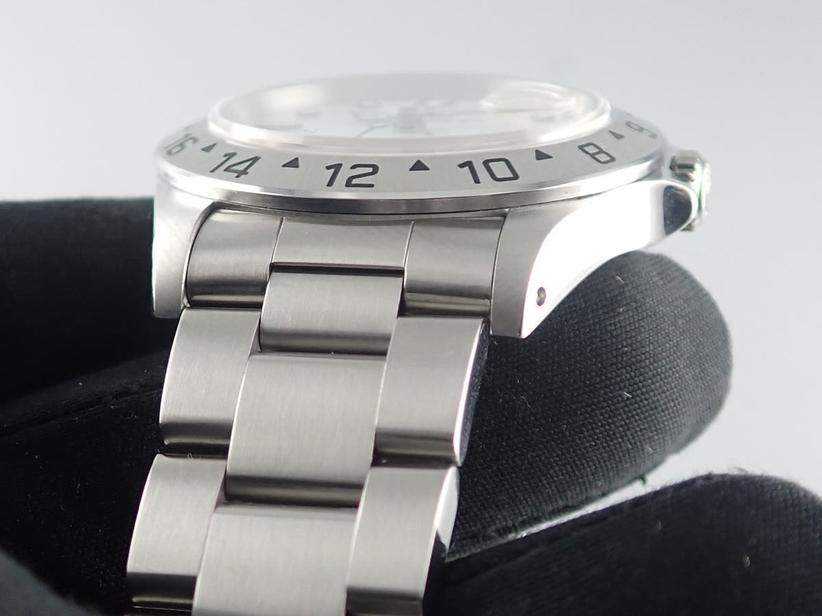 ロレックス エクスプローラーII Ref.16570 ホワイト文字盤 中古 explorer2-86