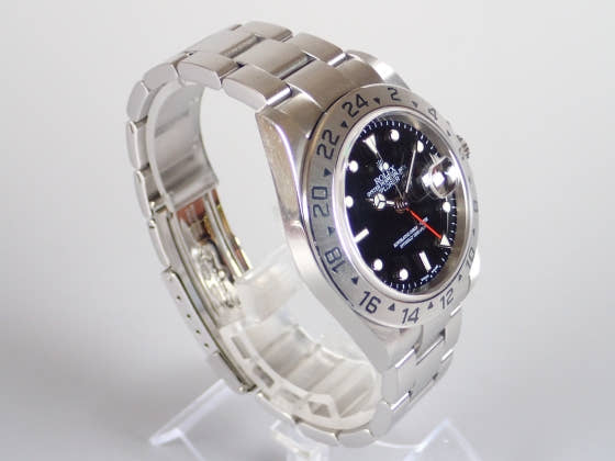 ロレックス エクスプローラーII Ref.16570 ブラック文字盤 中古 explorer2-8