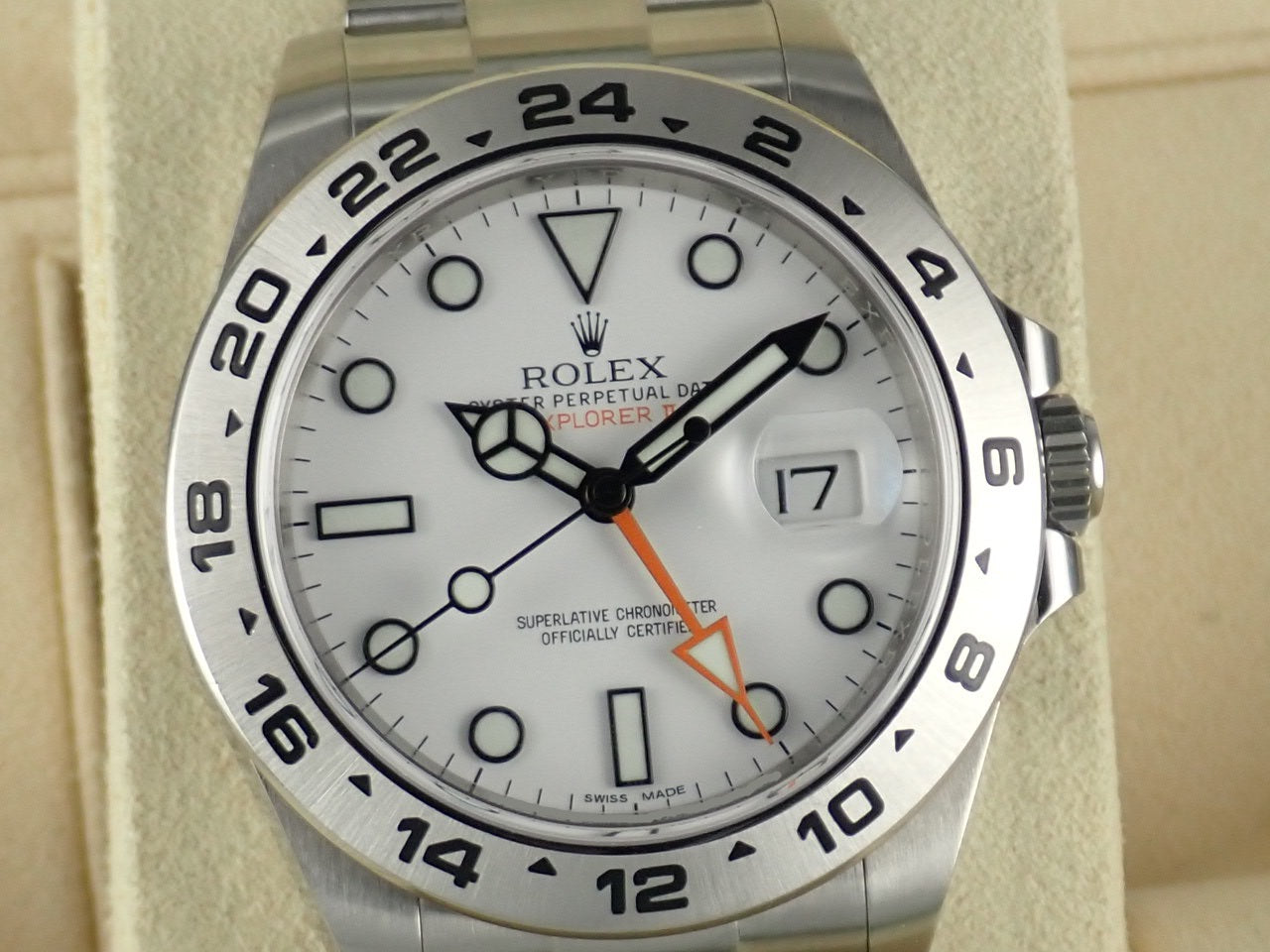 Rolex Explorer II White Dial &lt;Warranty, Box, etc.&gt;