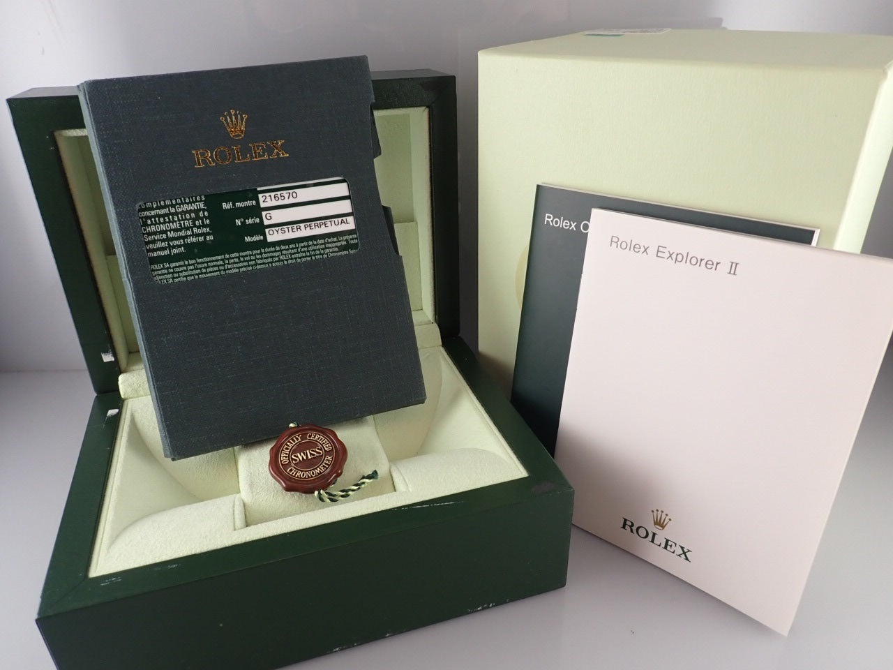 Rolex Explorer II Black Dial &lt;Warranty, Box, etc.&gt;