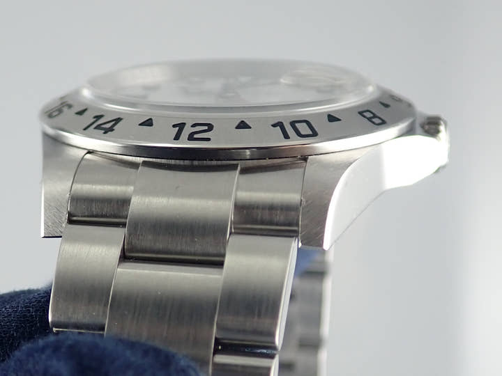 ロレックス エクスプローラーII Ref.16570 ホワイト文字盤 中古 explorer2-95
