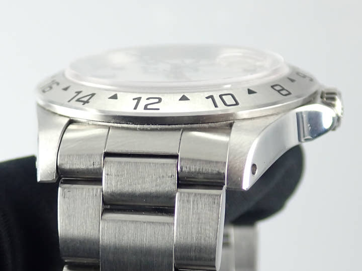 ロレックス エクスプローラーII Ref.16570 ホワイト文字盤 中古 explorer2-97