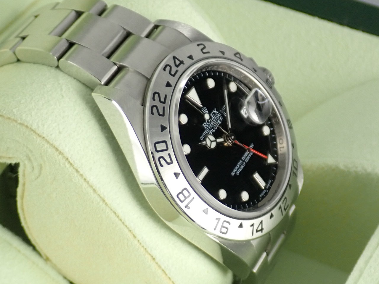 Rolex Explorer II Black Dial V-Serial Number &lt;Warranty, Box, etc.&gt;