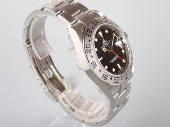 ロレックス エクスプローラーII Ref.16570 ブラック文字盤 中古 explorer2-9