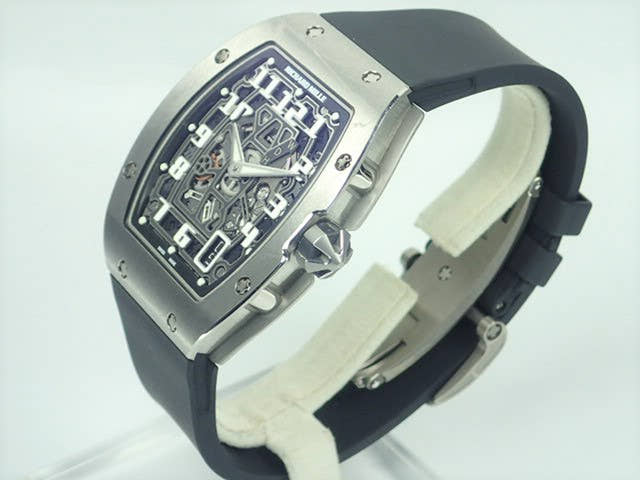 リシャールミル オートマティック Ref.RM67-01 ブラック/シルバー文字盤 中古 extra-flat
