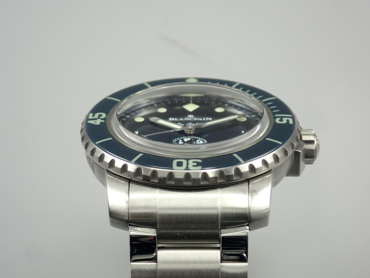 Blancpain Fifty Fathoms Ocean Commitment III Ref.5008-11B40-52A Blue Dial Used Y1729175