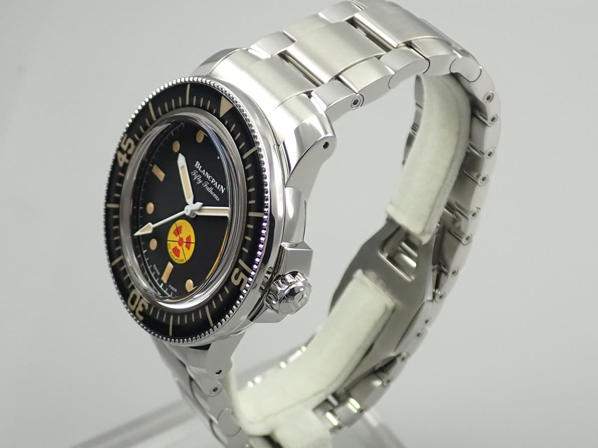Blancpain Fifty Fathoms No Ref.5008D-1130-B64A Black Dial Very Good Condition K10P5884