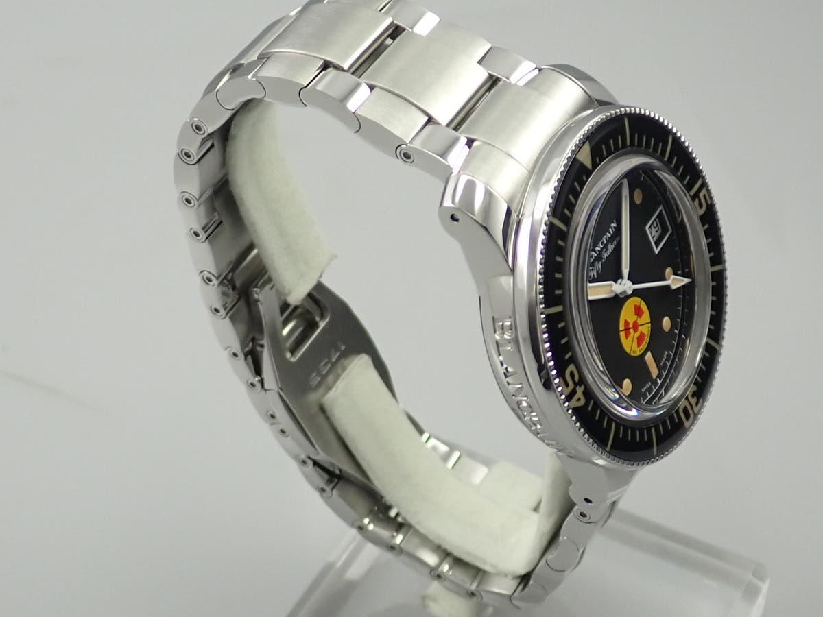 Blancpain Fifty Fathoms No Ref.5008D-1130-B64A Black Dial Very Good Condition K10P5884