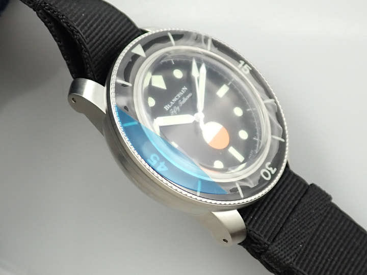 ブランパン フィフティ ファゾムス HODINKEE Ref.5008-11B30-NABA ブラック文字盤 未使用 S3J9377A