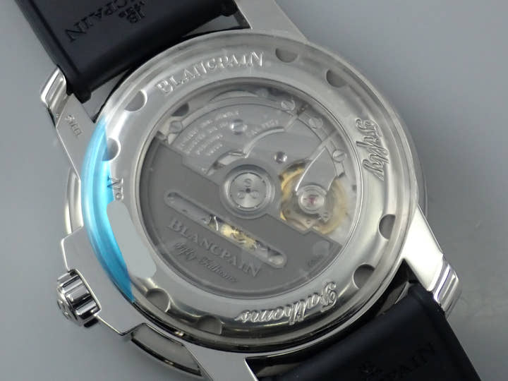 ブランパン フィフティ ファゾムス Ref.5008D-1130-B64A ブラック文字盤 極美品 CMY37P59