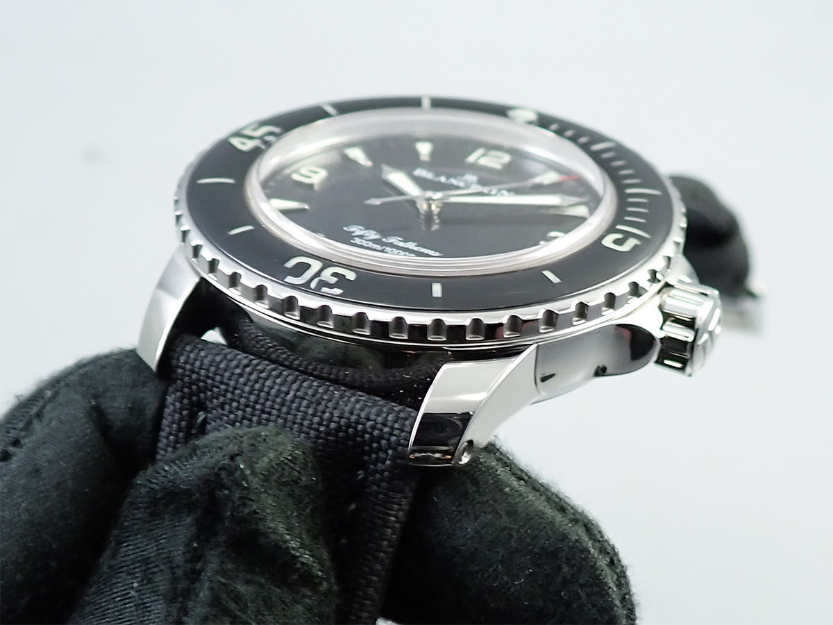 Blancpain Fifty Fathoms Ref.5015-1130-52A Black Dial Used S4C14H92