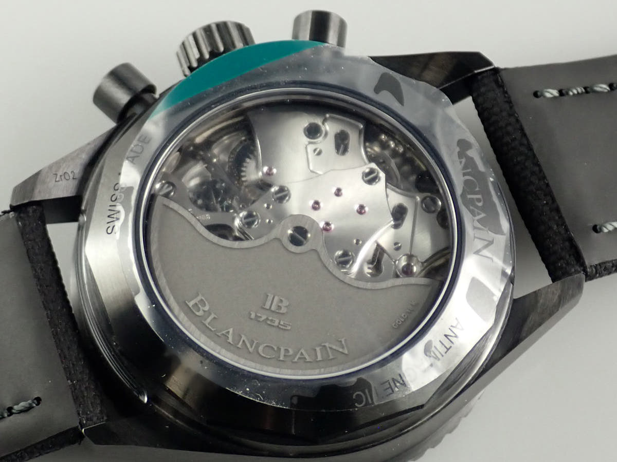 Blancpain Fifty Fathoms Bathyscaphe Flyback Chronograph Ref.5200-0153-B52A Green Dial Very Good Condition 3S912P5U