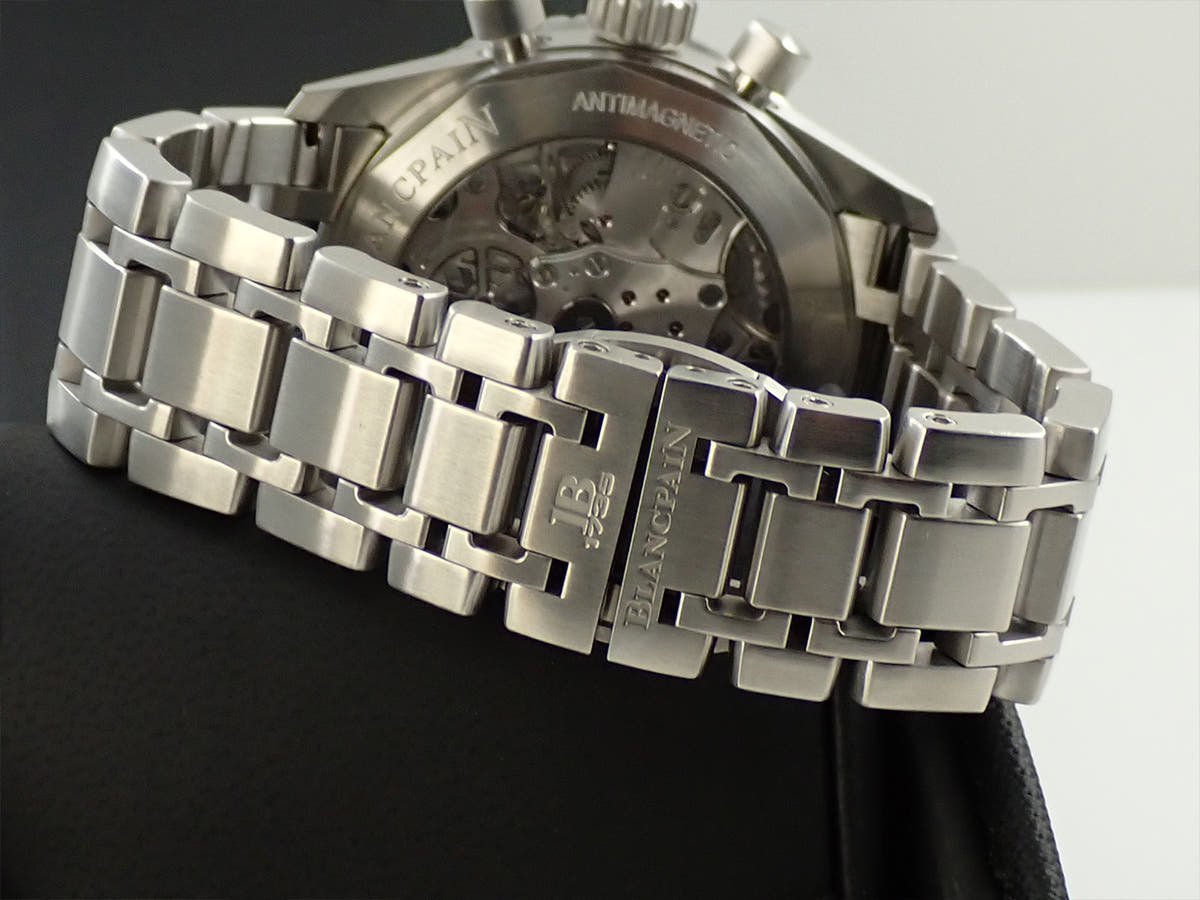 Blancpain Fifty Fathoms Bathyscaphe Flyback Chronograph Ref.5200-1110-70B Black Dial Excellent Condition X27L80PX