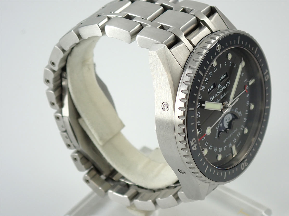 Blancpain Fifty Fathoms Bathyscaphe Complete Calendar Ref.5054-1110-70B Grey Dial Good Condition H0593730