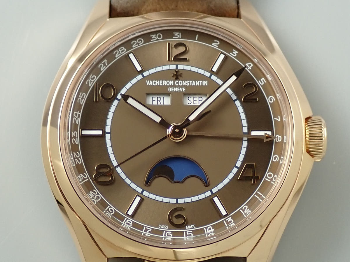 ヴァシュロンコンスタンタン フィフティーシックス コンプリートカレンダー Ref.4000E/000R-B065 ブラウン文字盤 美品 C052KKXR